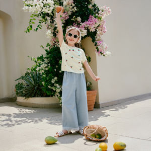 XIANGYING | Summer New Leisure Style Girls Denim Pants