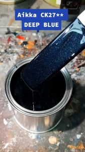 2K Paint AIKKA Deep Blue CK27 SUPREME CRYSTALIZER Colour Car Motor Paint DIY Cat Bancuh Kereta