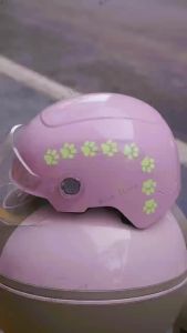 Luminous Cat Footprints Creative Motorcycle Stickers Moto Bike Helmet Side Box Body Car Laptop Decor Vinyl Accessories Decals
