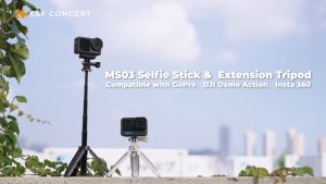 K&F Selfie Tripod- suitable for GoPro DJI Insta360