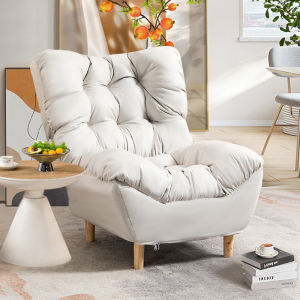 Bean Bag Sofa Single Cloud Chair Living Room Balcony Leisure Chair Sleeping and Lying Cream Style Bedroom Sofa Armchair