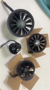 Quạt Ống Dẫn QX-MOTOR 70mm EDF 6 Cánh Với Động Cơ Không Chổi Than 3000KV Dành Cho Máy Bay Trực Thăng Đa Rôto RC Máy Bay Không Người Lái Máy Bay Cánh Cố Định Máy Bay Bốn Cánh - Phụ Tùng Máy Bay