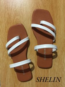 New SHELIN Sandal Flat Wanita Premium / Sandal Wanita Terbaru / Slip On Wanita Terlaris / Sandal Flat Kekinian / Sandal Flat Termurah