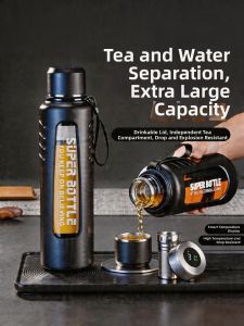 GIANXI | Mens Tea Infuser Durable Large Capacity Glass Cup