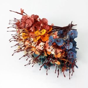 Bunga Tangkai Hias Sakura Plastik Artificial Dekorasi Buket Vas Ruangan Rumah Ornamen COD PBP155