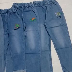 [Hoàn tiền 6%] Quần jeans dài cực xinh cho bé gái 16-50kg chất mềm mại thoáng mát thời trang đơn giản