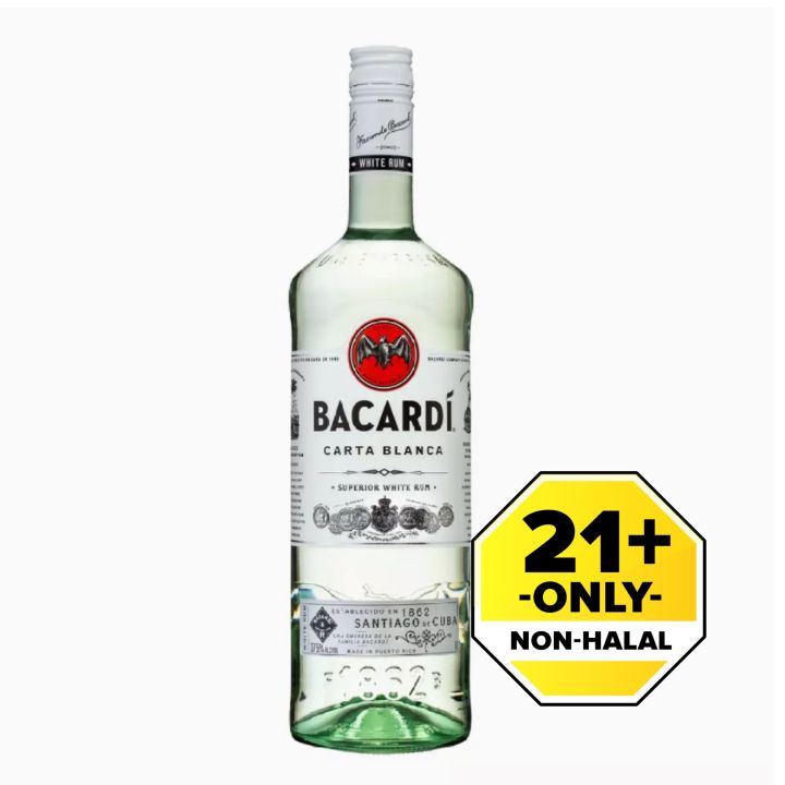 Bacardi Carta Blanca 75cl 40 Lazada