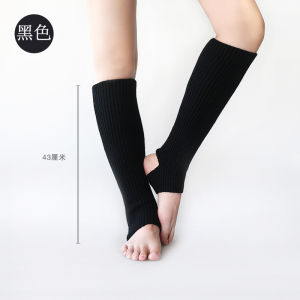 Latin Dance Socks with Pedal over the Knee Bunching Socks Childrens Adult Ballet Dance Leg Guard Womens Autumn and Winter Yoga Socks
