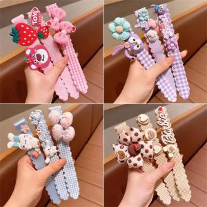 หมวกผ้าคลุมผมสีสันสดใสสำหรับเด็ก 3 ชิ้น หมวกผ้าคลุมผมสำหรับเด็กผู้หญิง หมวกผ้าคลุมผมแฟชั่นสำหรับเด็ก