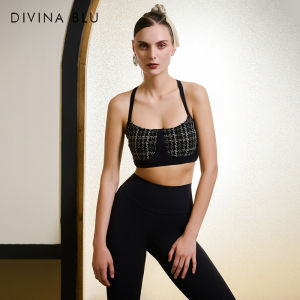 DIVINA BLU | Comfortable Yoga & Running Sports Bra