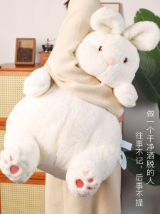 Cute Rabbit Plush Toy Birthday Gift for Best Friend Valentines Day Creative Gift Box Couples Adorable Pillow Cuddly Toy