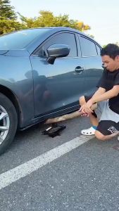 ISKU Kunci Pas Dongkrak Kunci Ratchet Wrench Untuk Dongkrak Mobil 340mm Panjang Auto Repair