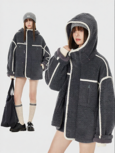 Turn Signal | Winter New Casual Loose Thick Warm Fleece Jacket