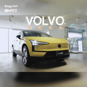 【หนาพิเศษ】พรมปูพื้นรถยนต์ VOLVO EX30 2024-ปัจจุบัน 3D พรมรถ TPE100% กันลื่นทนต่อการสึกหรอ อะไหล่รถยนต์