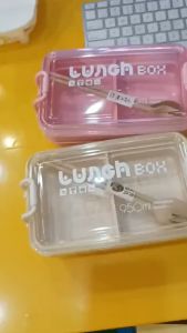 [Có Giấy Kiểm Định] Hộp Đựng Cơm Giữ Nhiệt Ăn Trưa Văn Phòng 2 tầng - Nhựa/Lúa Mạch- Kèm Đũa Thìa - Sử Dụng Lò Vi Sóng Trùm Sỉ Gia Thành