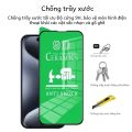 Bộ 5 Miếng Dán Bảo Vệ Màn Hình Cho iPhone 16 Pro Max Full Cover Mềm Chống Trầy Xước Chống Vỡ Cho iPhone 15ProMax 16/15/14/13/12/11. 