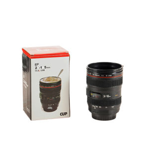 Creative SLR Lens Mug Stainless Steel Cup