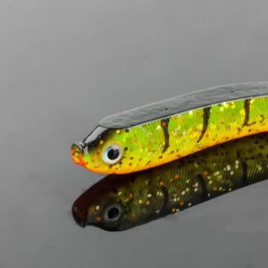 RoseWood Rubber Fish Fake Bait Soft Fishing Lure 7.5cm 9.5cm12.5cm Swimbait Shad Paddle Tail Wobbler Bass Pike Trout Pesca Peche