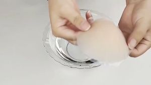 BISA COD) Sepasang - Sticker Nipple Pad Silicone Invisible Bra Pad Cover Dada Penutup Puting Silikon Bulat Stiker Pentil