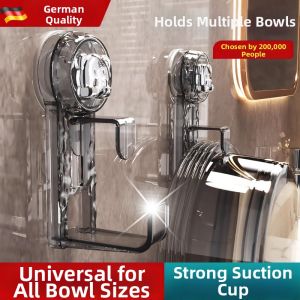 Yisheng | Suction Wall Mount Basin Holder No Drill