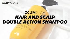 CCLIM GLAM DOUBLE ACTION SHAMPOO [ Hair loss ] [ Scalp Care ] [ Anti Dandruff ] [ Hair Volume ] [ Oil Scalp ]