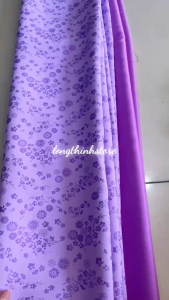 [Thái Tuấn] Vải Gấm Hoa Nhí Sang Trọng May Áo Dài Đầm Váy