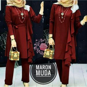 GAMIS Yessica / GAMIS BRUKAT / BAJU LEBARAN / PAKAIAN WANITA / GAUN PESTA / KEBAYA / JUMBO SIZE