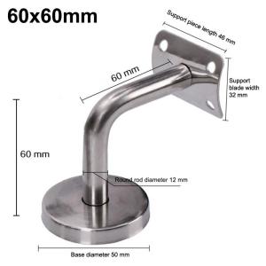 【X】Handrail Bracket Stainless Steel Wall Support Hand Rail Balustrade