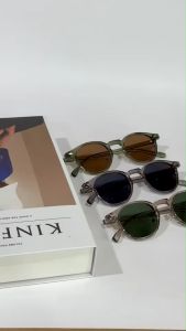 ALP Sunglasses แว่นกันแดด ทรงหยดน้ำ ป้องกันรังสี UVUVAUVB400 พร้อมกล่องแว่น ALP-SN0092