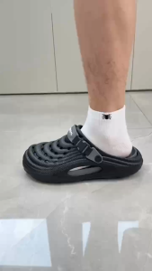 Grip&Tread Ready to ship EVA Sandals big toe shoes menslippers waterproof soft summer outer wear dual use allmatch anti-slip baotou beach clogs shoes for men 40-45