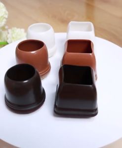 onuobao (8pcs) Table Leg Chair Leg Protection Cover Stool Foot Pad Mute Wear-resistant Chair Foot Pad Thickened Table Foot Cover Floor Protection