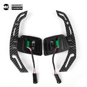 MC Carbon Fiber Steering Wheel Magnetic Shift Paddle For Land Rover Range Rover Sport 14-22 Jaguar XFL New Shift Paddles