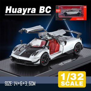 LEO 1:32 Pagani Huayra BC Supercar Diecast Model Car Alloy Cars Toys Collection Gift For Kids Boy Girl