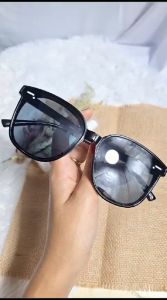 KACAMATA GK STRIP FASHION KOREA HITAM gaya ootd cewek kaca mata trend