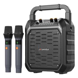 Shanshui G50 Outdoor Karaoke Audio Portable Mini Bluetooth Speaker Square Dance Subwoofer Movable Karaoke