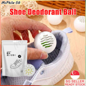 ⚡SG stock⚡ 6pcs/pack Shoe deodorant ball / Sneaker odour eliminator / Shoe fragrance perfume ball / Shoe odor remover 鞋子除臭剂