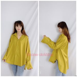 SHANE CLOTHING KEMEJA BLARE OVERISIZE WANITA LENGAN PANJANG 1888