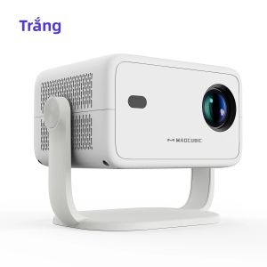 Máy Chiếu Magcubic L018 8K 650ANSI Android 14 Tự Động Lấy Nét Keystone 1080P 360 °   Máy Chiếu Phim Ngoài Trời Di Động Wifi6 BT5.4 Tích Hợp Chuột Bay