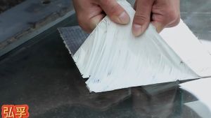 Lakban Anti Bocor Anti Air Aluminium Foil Waterproof Tape 20cm x 5m