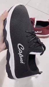 FREE KAOS KAKI Sepatu Sneakers Wanita Import Sport Shoes Sepatu Olahraga Wanita Rajut Polos