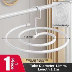 Stainless Steel Rotating Bed Sheets and Quilt Drying Rack