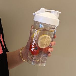 gumahus | Shakeable Sports Protein Shaker Cup High Temperature Resistant Plastic