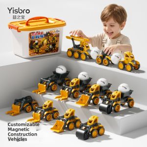 YISBRO | Transformable Magnetic Building Blocks Toy 3-6 Years Old