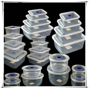 Small round Plastic Microwave Safe Sample Box Noodle Bowl Food Packaging Container with Air Holes for Food Preservation