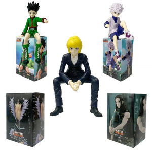 Takara Tomy | 15cm Hunter×Hunter Gon Killua Action Figure Noodle Stopper Model Toys Decorations GON·FREECSS Killua Zoldyck PVC Model Toys