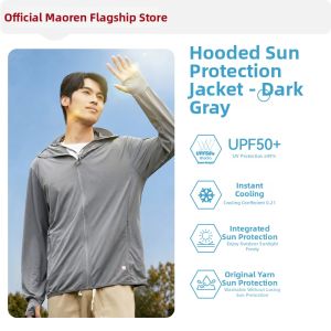 MiiOW | UV Protection Lightweight Breatherable Sun Protection Shirt