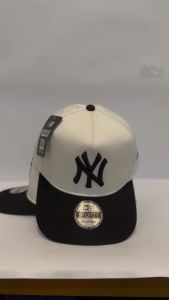Topi Baseball Distro Caps NY 7928 Premium White Black Terbaru Hat Pria Dewasa 2024 Kekinian (COD)