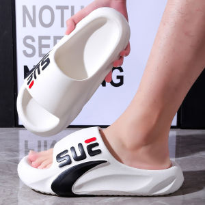 Mens Summer Slides – New Thick-Soled Non-Slip Slippers for Indoor/Outdoor Wear Home Bathroom & Sports