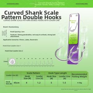 BAIXITANG | Rotating Double-ended Ready-to-use Entangling-proof Carp Fishing Hook
