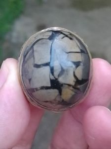 CINCIN BATU AKIK SISIK NAGA ENREKANG CEPLOK JUMBO LAWASAN NATURAL